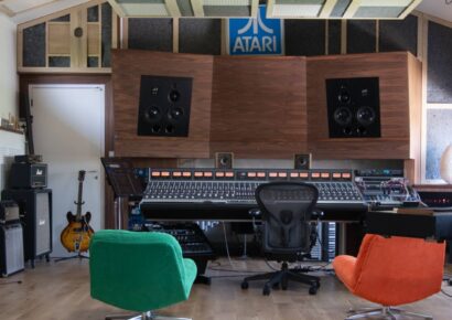 French Recording Studio Condorcet Harrison 32Classic Console