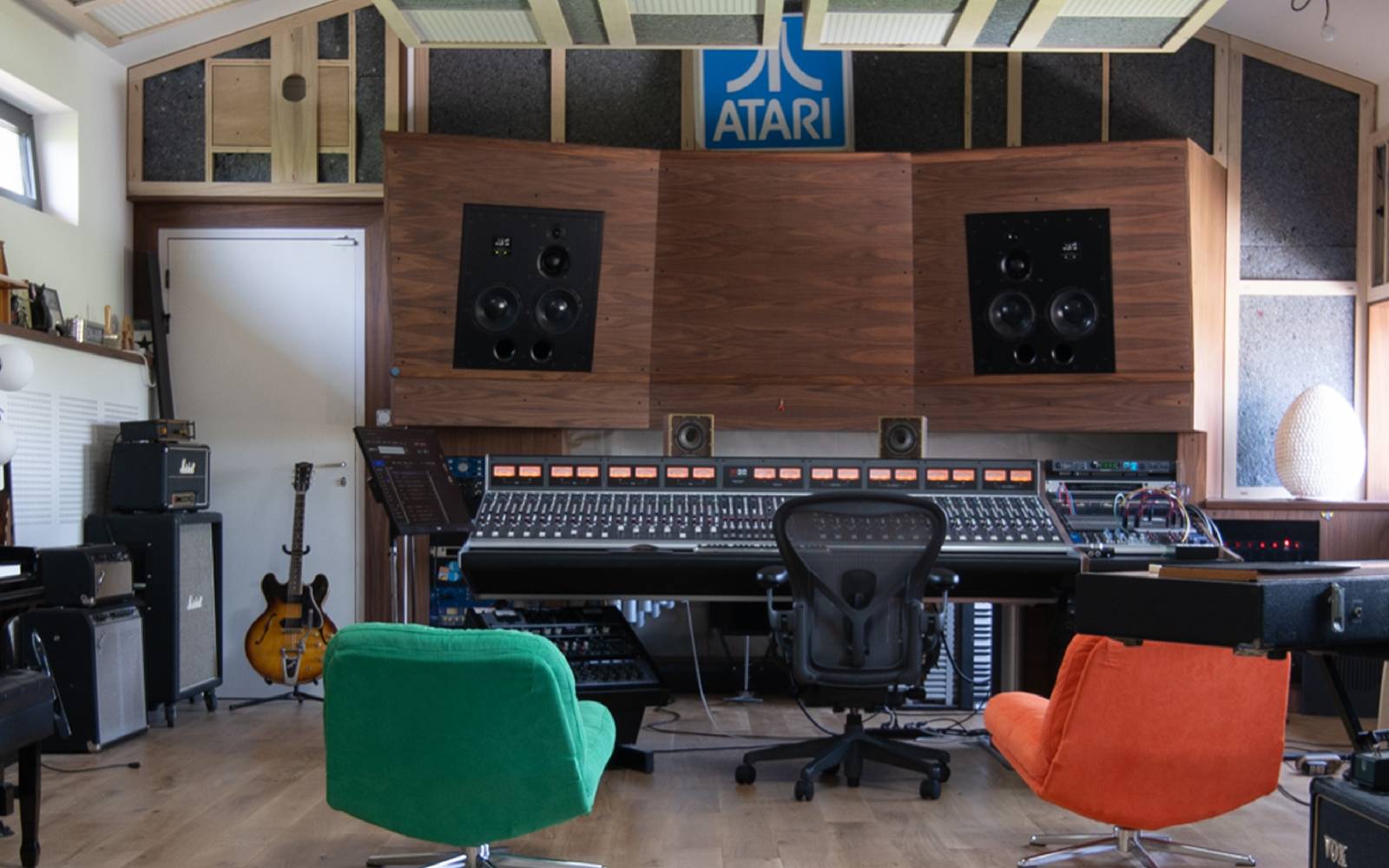 French Recording Studio Condorcet Harrison 32Classic Console