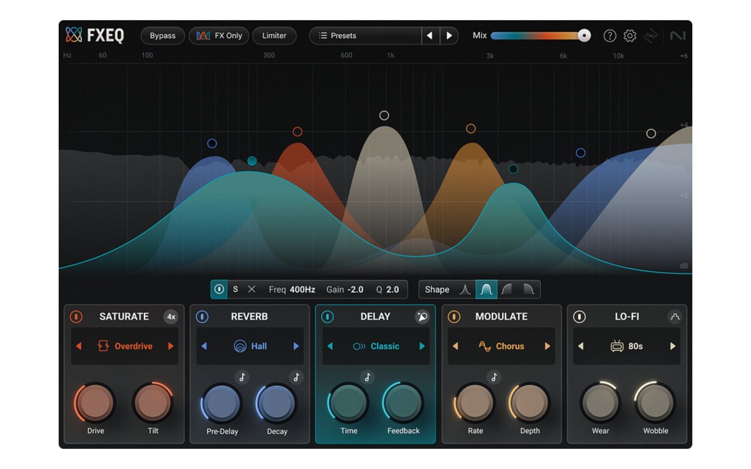Native Instruments launch the iZotope FXEQ