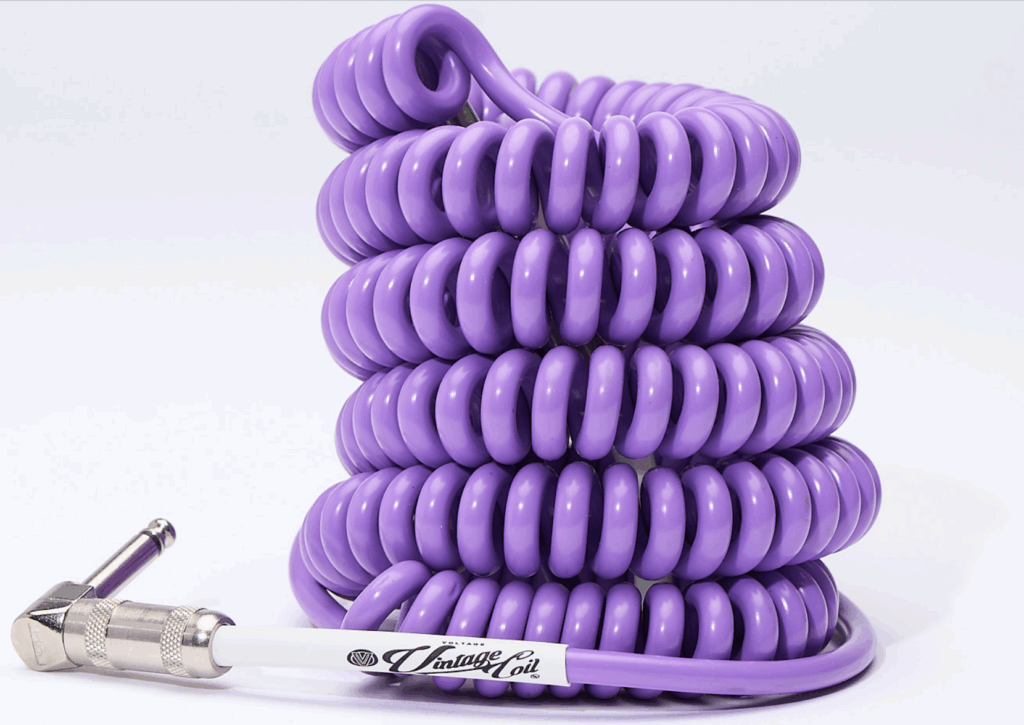 vintage coil cables