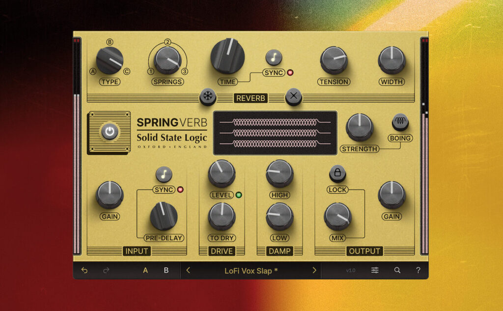spring reverb plugin SpringVerb