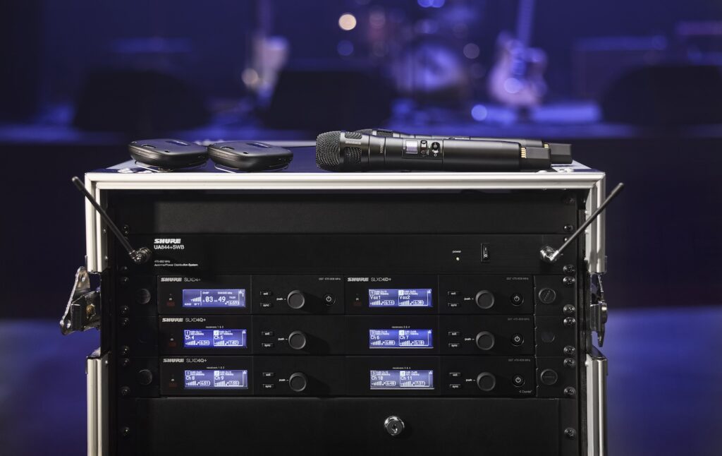 Shure wireless microphone