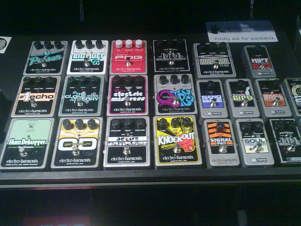 electro-harmonix pedals