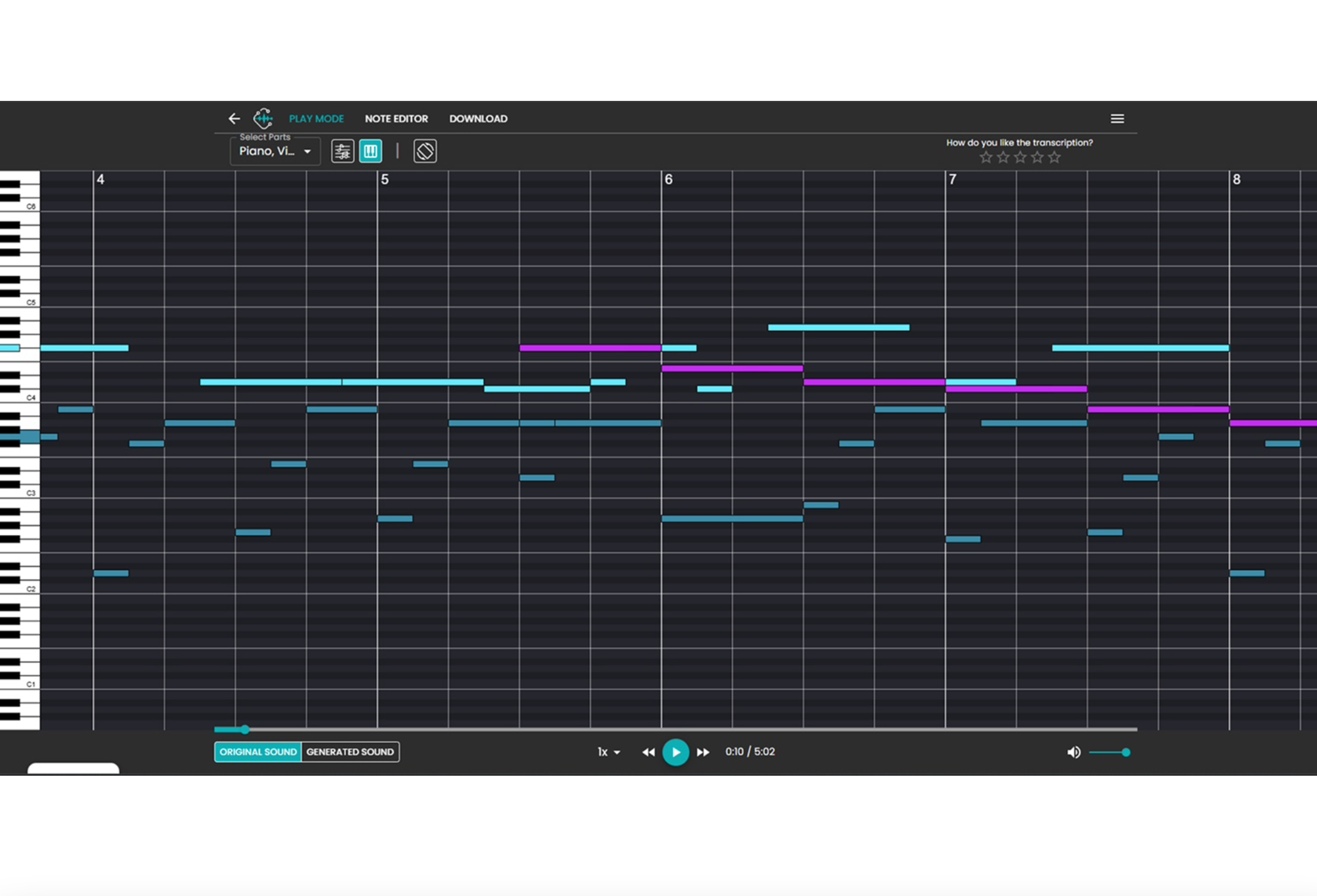 Transcription Studio