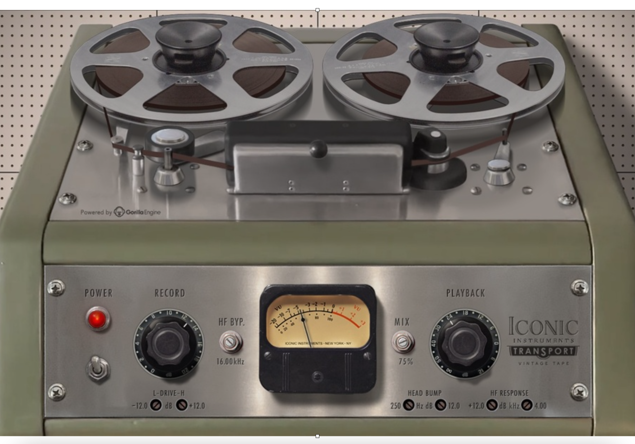 Iconic Instruments Iconic Instruments' Transport Vintage Tape tape saturation plugin