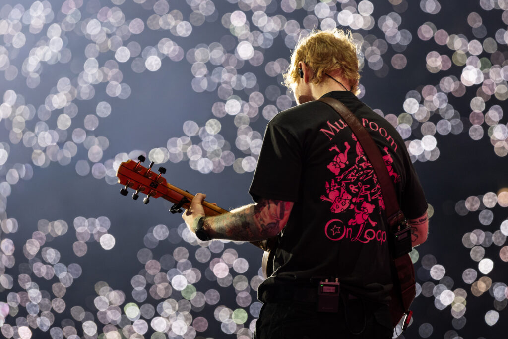 Ed Sheeran tour Sennhesier Spectera