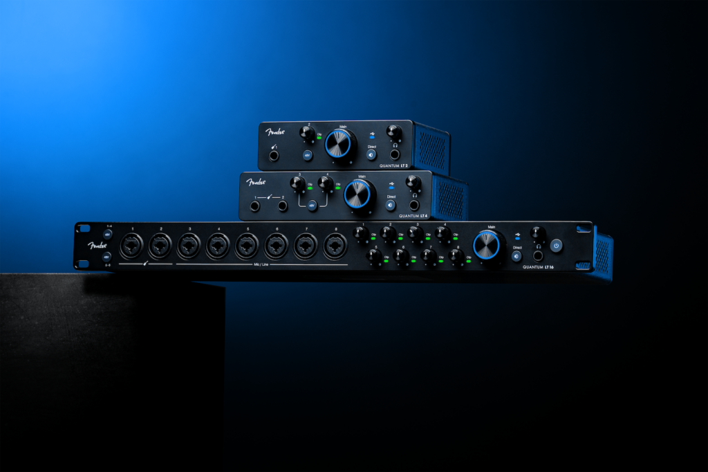 fender studio audio interfaces