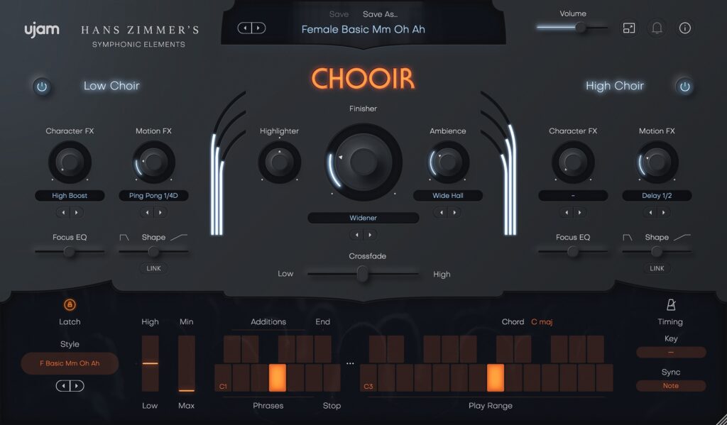 Orchestral Choir Plugin Hans Zimmer UJAM