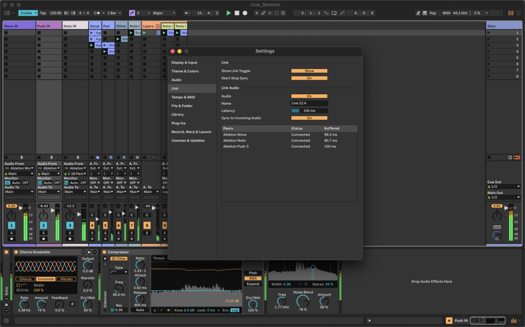 Ableton Link Audio