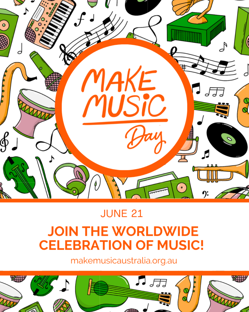 Make Music Day Australia 2026