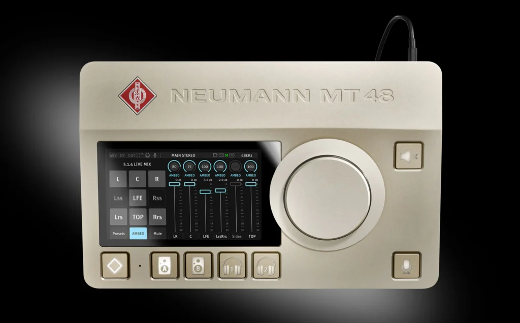 Neumann MT 48 professional audio interface update