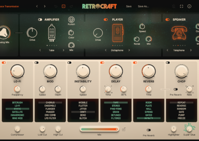 UJAM Retrocraft plugin