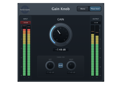 Parish Audio Gain Knob