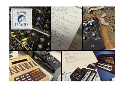 Bob Moog Foundation donation archives