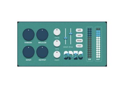 fedDSP OPTO optical compressor
