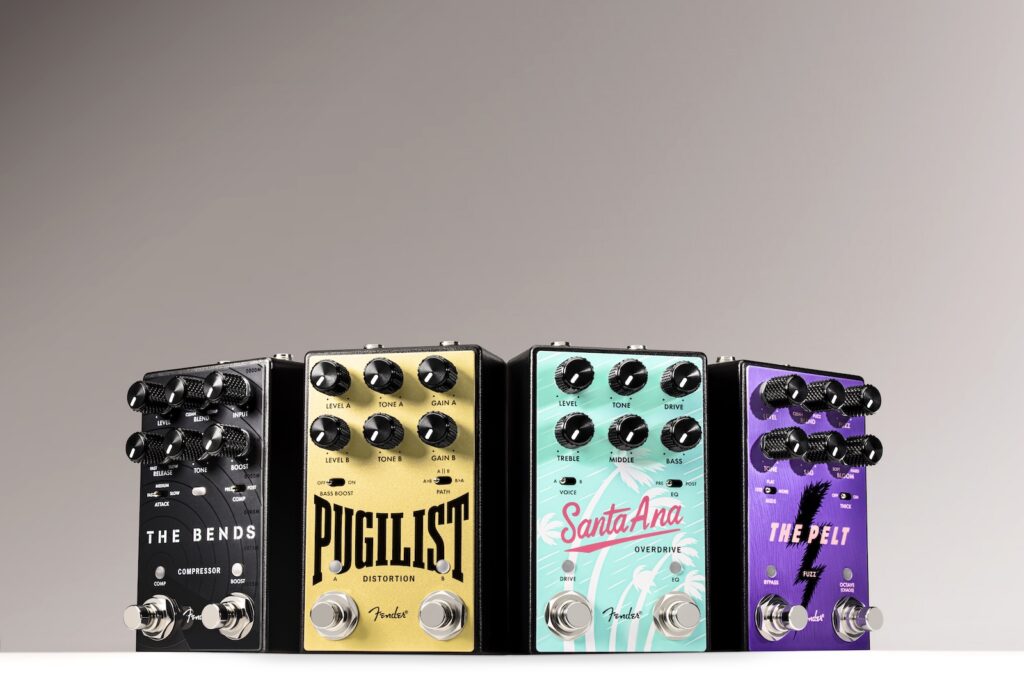 Fender V2 Effects Pedals