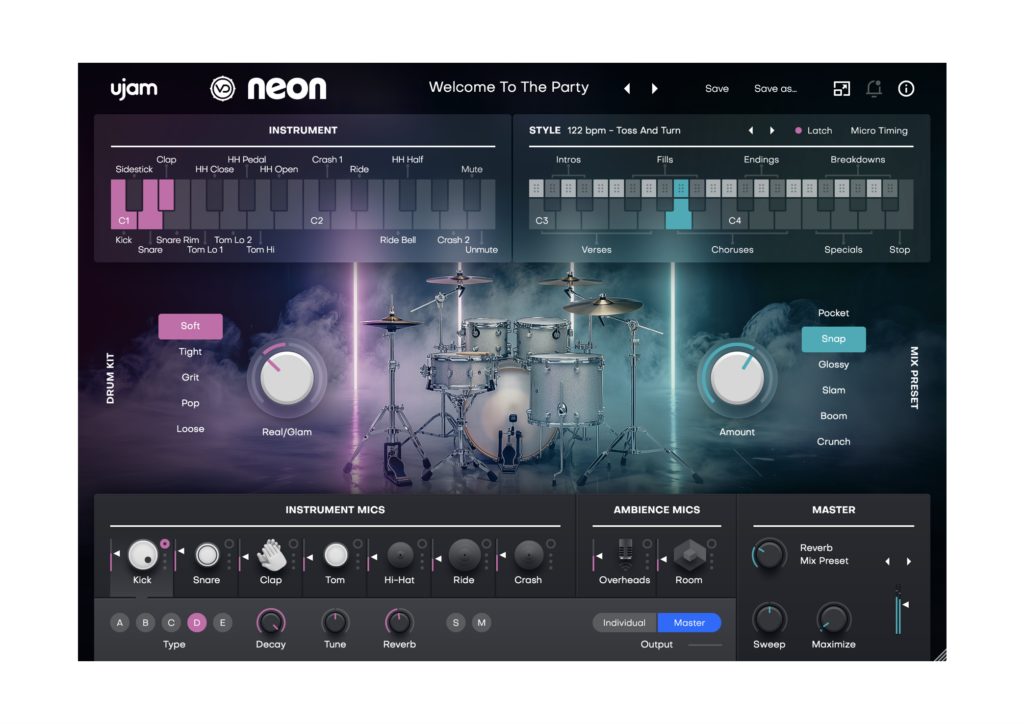 UJAM Virtual Drummer NEON