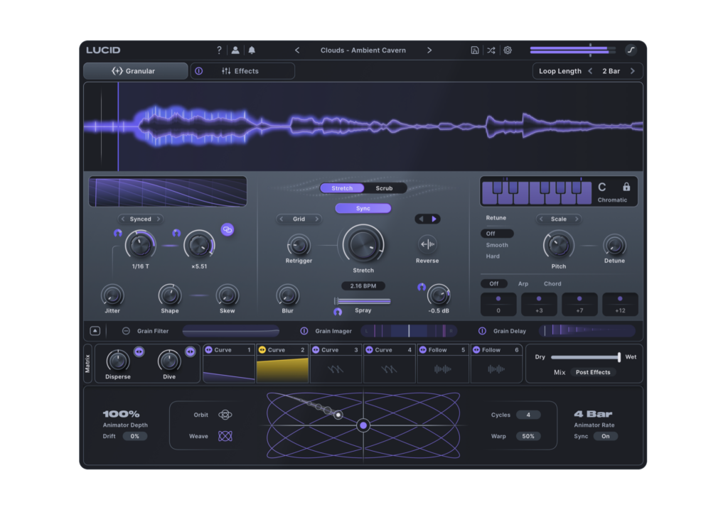 Minimal Audio Lucid