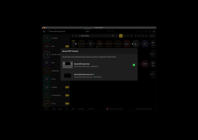 Neural DSP CorOS 4.1.0 Quad Cortex update